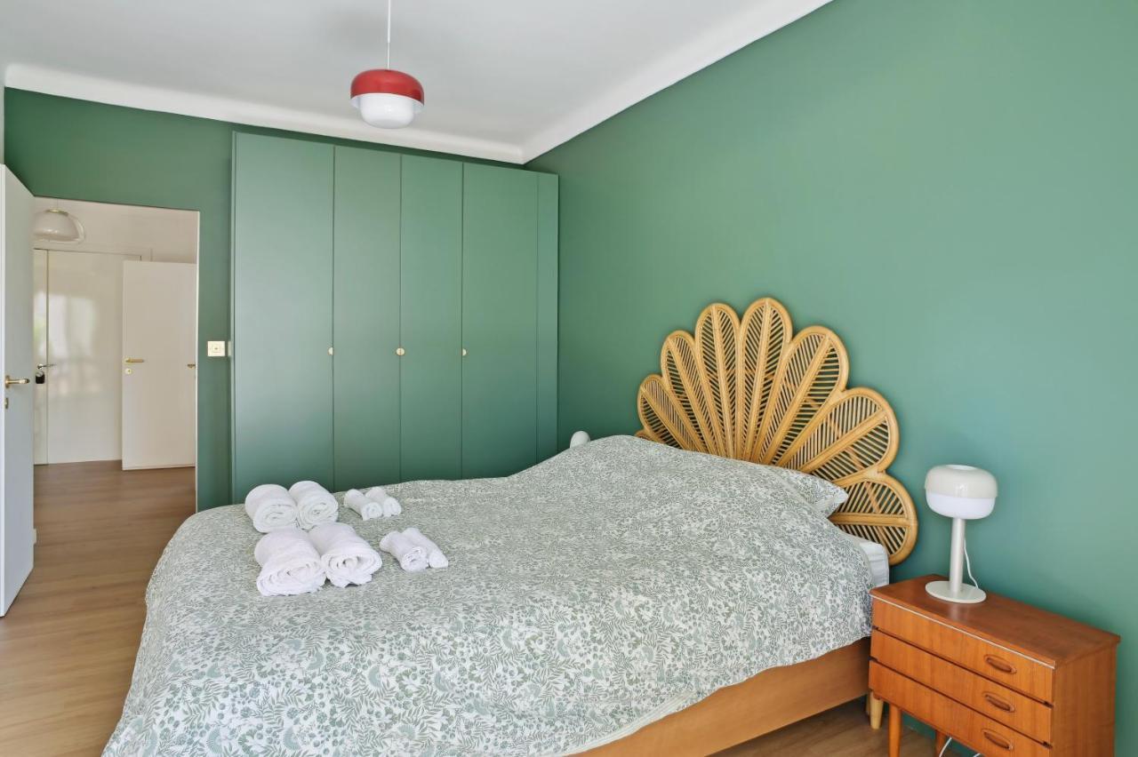 Designer Flat, Luxurious, Close From Palais, Terrasse, Private Garage, Air Conditoning Cannes Exteriör bild